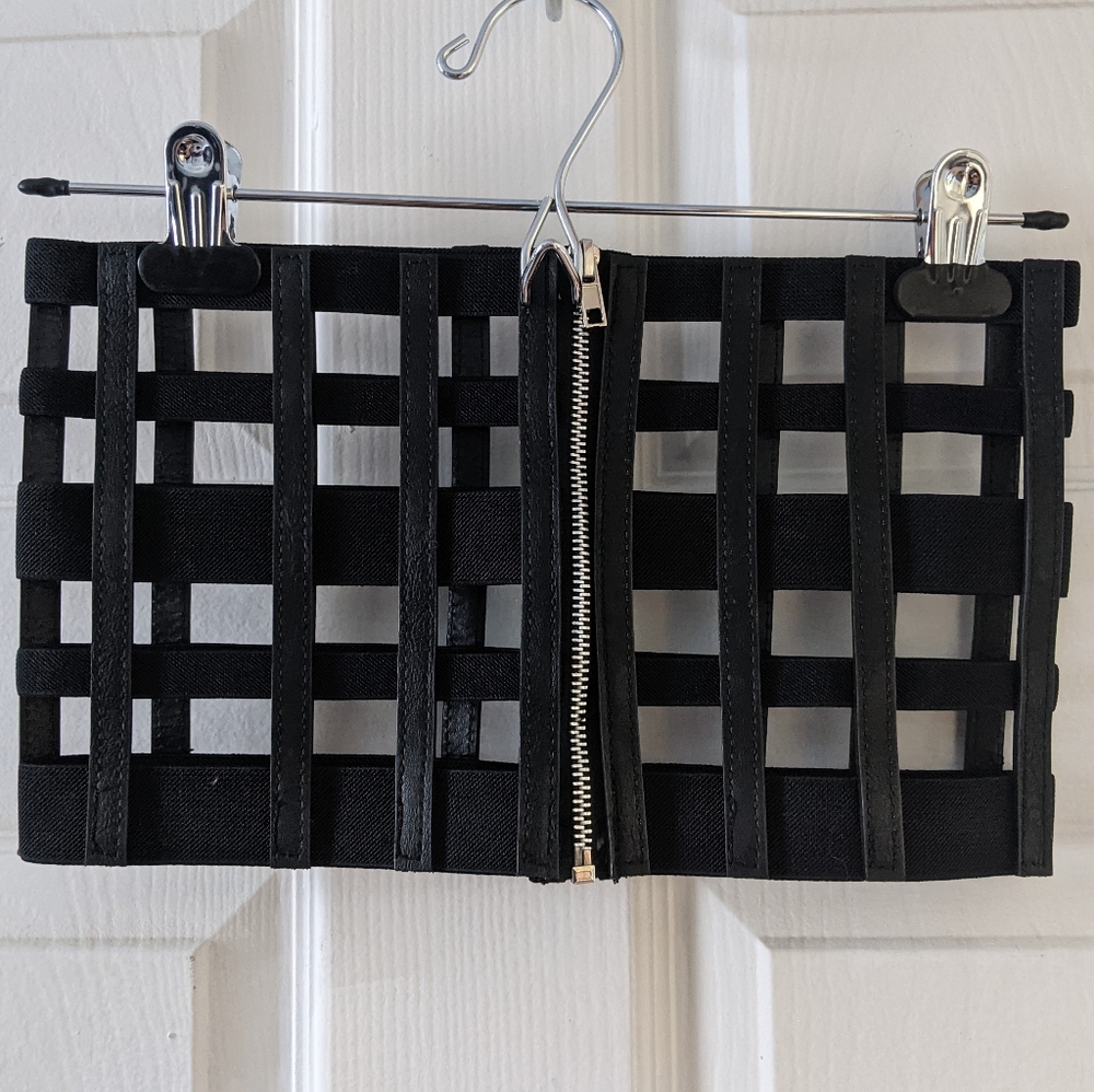 Black Cage Harness Waist Belt